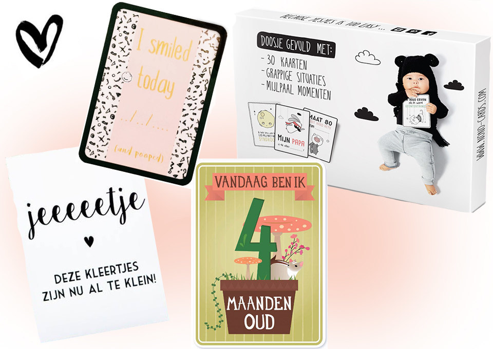 De leukste baby mijlpaalkaarten | MiniMe.nl De leukste baby mijlpaalkaarten | MiniMe.nl